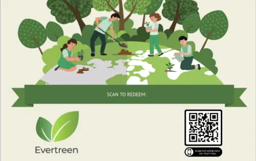 Evertreen credit $50.00, Canada