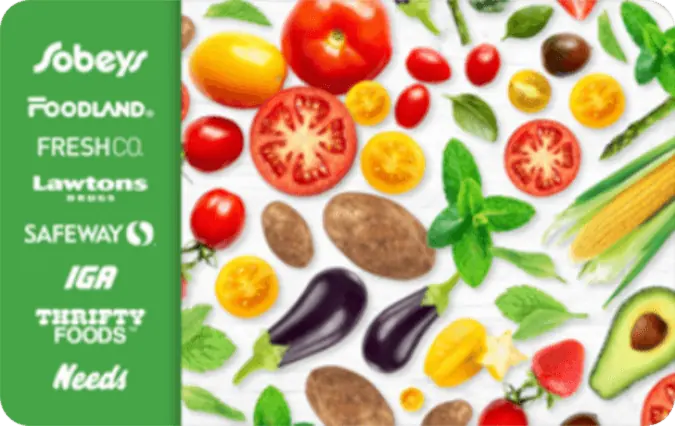 Foodland credit $25.00, Canada