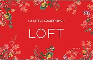 LOFT credit $25.00, United States