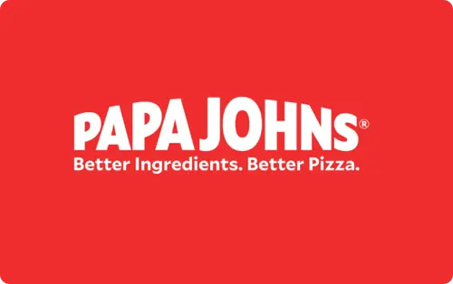 Papa John's credit $25.00, United States