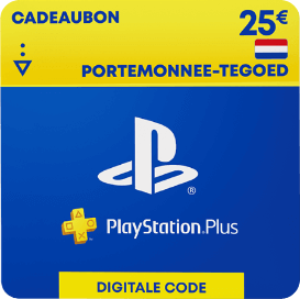 PlayStation Store credit €25.00, Netherlands