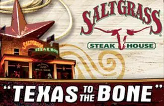 Saltgrass Steak House credit $25.00, United States