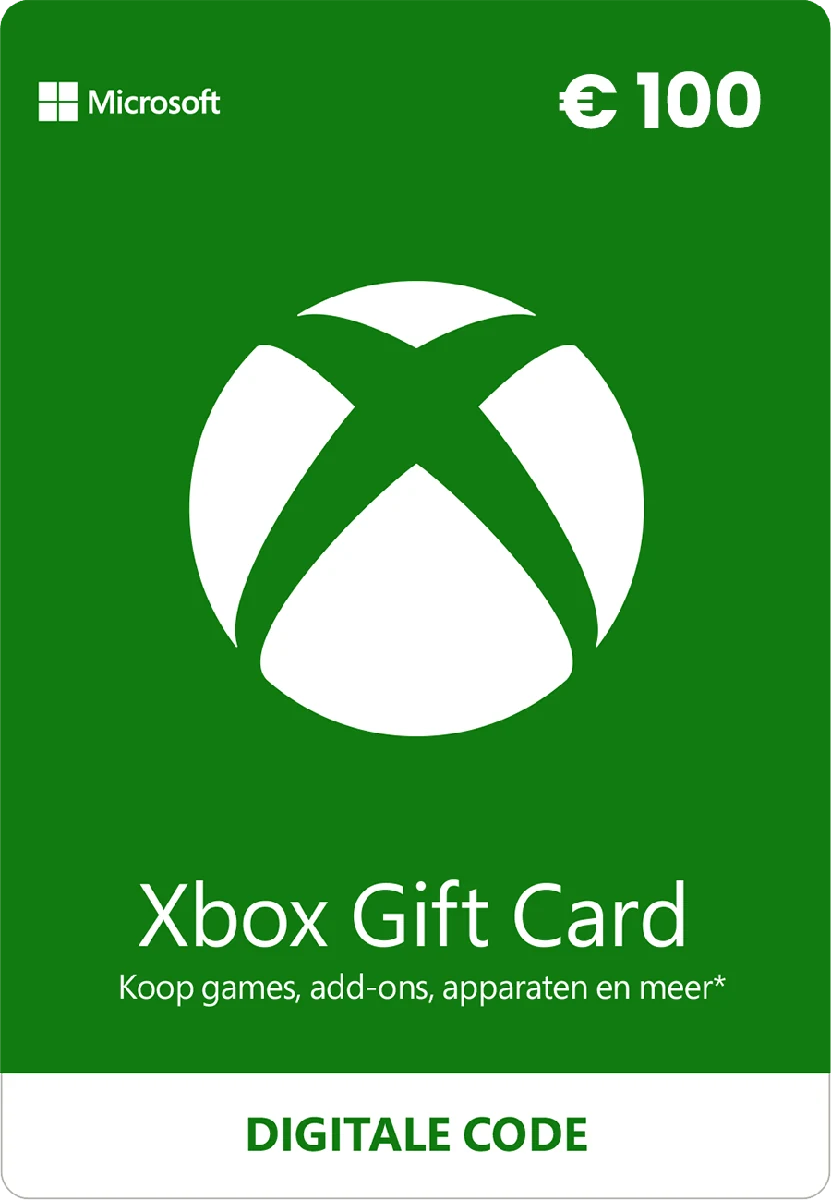 Xbox credit €100.00, Netherlands